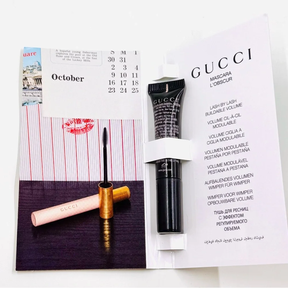 Gucci Mascara L’Obscur Buildable Volume .03fl oz Trial Size Unused